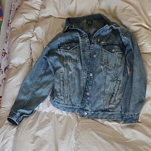 Wild Fable women's XS distressed denim jean jacket